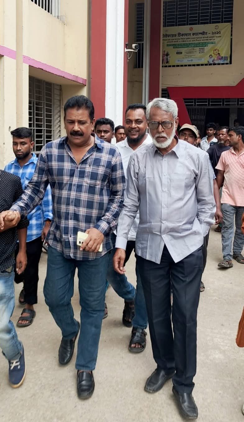 কিশোরগঞ্জ জেলা বিএনপি'র সাবেক সাংগঠনিক সম্পাদক নাজমুল আলম নেতৃত্বে নির্বাচনী প্রচার মিছিল