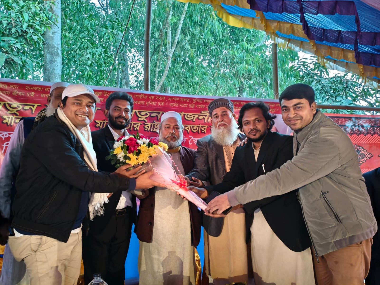 ব্রাহ্মণবাড়িয়া –৪ আসনে ইনসানিয়াত বিপ্লব বাংলাদেশের প্রার্থী অ্যাডভোকেট রাফি উদ্দিন