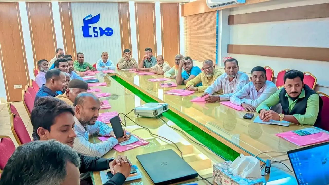 ঠাকুরগাঁওয়ে ধান বীজ উৎপাদনকারীদের দক্ষতা উন্নয়ন বিষয়ক প্রশিক্ষণ প্রদান