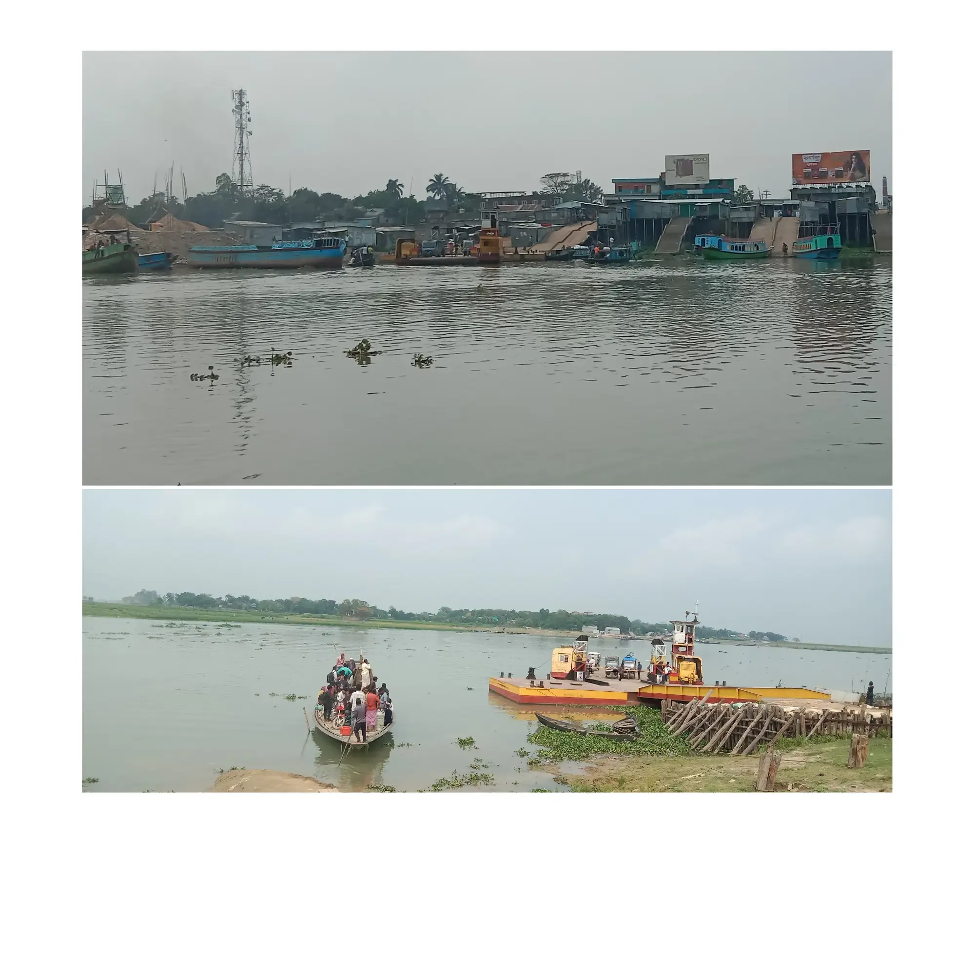কিশোরগঞ্জের চামড়াঘাট ও বড়ইবাড়ি ফেরিঘাটে অনিয়ম, দুর্নীতি এবং অভিযোগ